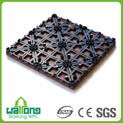 China Waterproof Low Cost Maintenance Cost Exterior Wpc Flooring Eco - Friendly Laminate Decking for sale