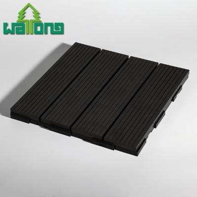 China Non-slip Boat Fiberglass Flooring Sauna DIY Deck Tile WPC Garden Bathroom Deck Marine Flooring for sale