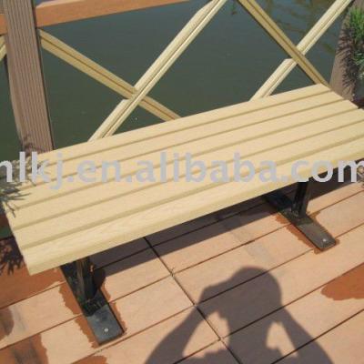 China Wholesale Modern Fabulous Compound Wood Bench Outdoor Plastic Wood Benches For Outdoor Living for sale