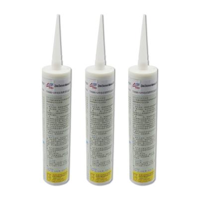 China TIS580-12 One Component Dealcoholized Thermally Conductive Silicone Glue for sale