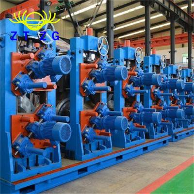 China Black Pipe Energy Supply Steel Pipe Production Line Machinery Carbon Steel Pipe Making Machine for sale