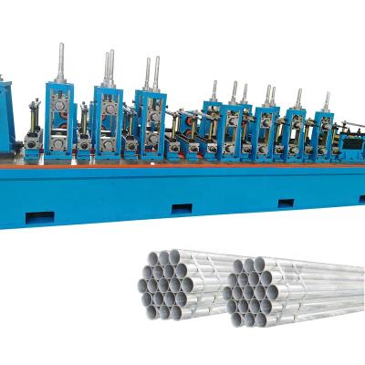 China ZTZG Construction Roller Saving System Round And Square Iron Tubing Machine Pipe Making Machinery for sale