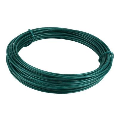 China Flexible Thickness 1.6mm PVC Coated Wire Binding For Rebar Attachment for sale