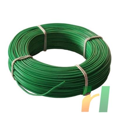 China Super Market Garden Wire 1.15mm PVC Coated Wire PVC Tie Wire PE Coated Hanger Galvanized White Coating Binding Wire for sale