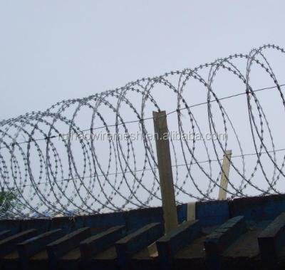 China Protection& Security Fence Razor Barbed Wire For Nigeria Market Security Razor Barbed Wire Fencing Razor Barbed Wire Exporter for sale