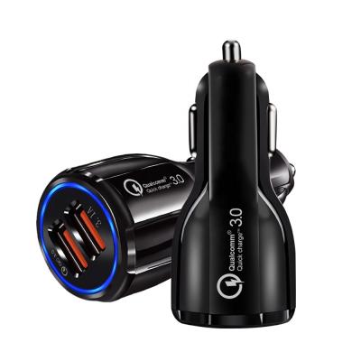 China Mobile Phone/Tablet/MP3/MP4 LAIMODA 5V3A Cargadores V8 USB Car Charger Station Cargador Qc3.0 Mobile Car Charger Cargadores Carga Rapida for sale