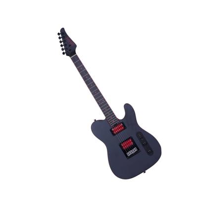 China Alder Flame Maple+6mm5A A-Neck High Quality Advanced Special Rock Layer Newcomers Maple Electric Guitar for sale