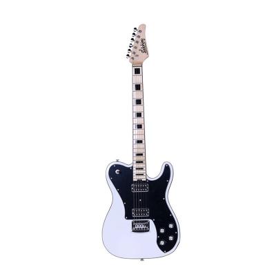 China Alder Factory Outlet Rock Show 22 Groove Single Board Electric Guitar for sale