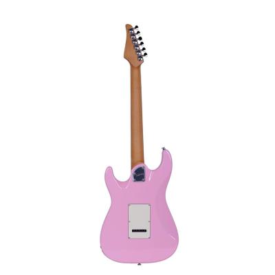 China 2021 New Alder Single Panel Multicolor Advanced Carrying Electric Guitar for sale