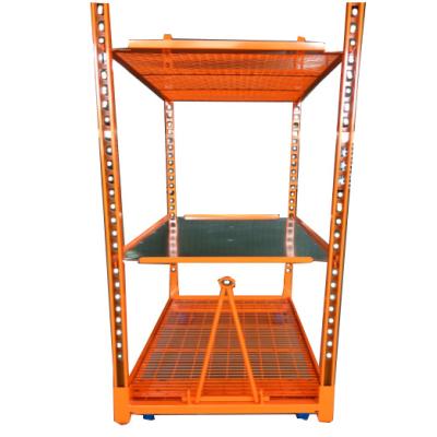 China Danish heavy duty hook-end storage trolley for sale