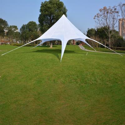 China Tube Type Tent Stake China Factory Wholesale Cheap Outdoor Tents Large Heavy Duty Star Stretch Tent Gazebo for sale