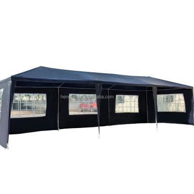 China Tube Tent Type Stake 3x9m Large Gartenzelt Festzelt Pavilion Zelt Partyzelt for sale