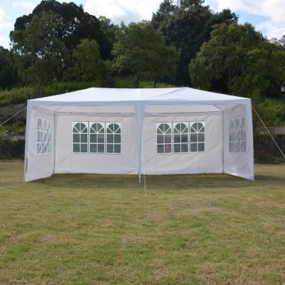 China Tube Type Tent Stake 10x20ft PE Cheap Easy Install Outdoor Gazebo Canopy Party Tent Chinese Factories for sale