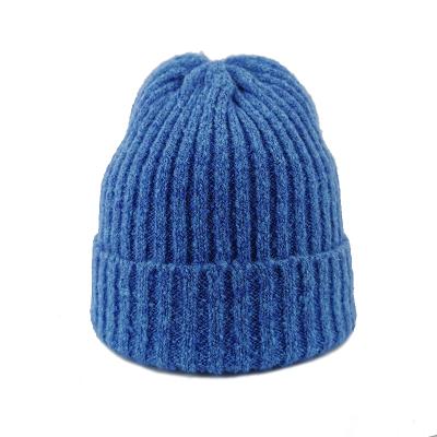 China Beanie Hats Adult Basic Simple Color Knitted COMMON Hot Selling Winter Hats for sale