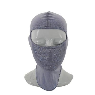 China COMMON Fleece Fabric Winter Outdoor Warmer Balaclava For Kids Gray Breathable Balaclava Hats for sale