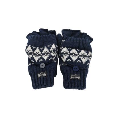 China Gloves With Cover Wholesale Kids Winter Gloves Acrylic Mitten With Cover For Unisex 3M Thinsulate for sale