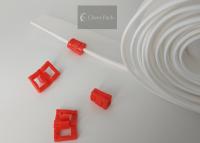 中国 右側のシール袋のパッキングのための赤い色OEM PPのジップ ロック式のジッパーのスライダー 販売のため