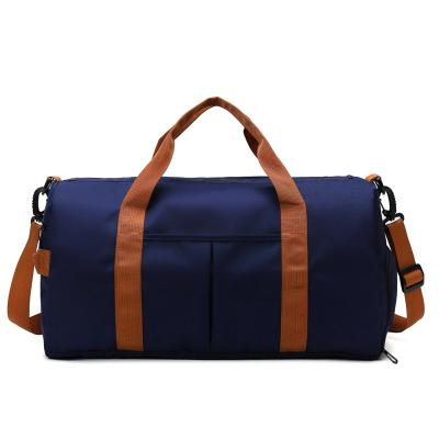 China Fashion One Shoulder Travel Luggage Bag Sports Bag Men And Women Fitness Swimming Bag for sale