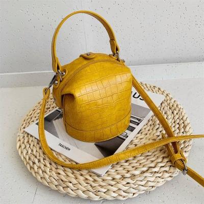 China 2020 fashion brand designer high fashion bucket bags bag a main woman bags women crocodile handbag for sale