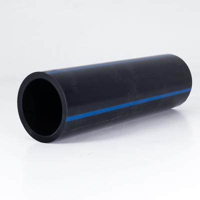 China Durable high density pe plastic tube black water supply hdpe pipe 110mm for sale