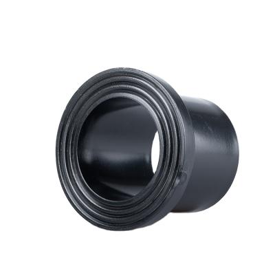 China Chamber Service HDPE Pipe Fittings HDPE Stump End HDPE Fused Flanges For Flange Connection for sale