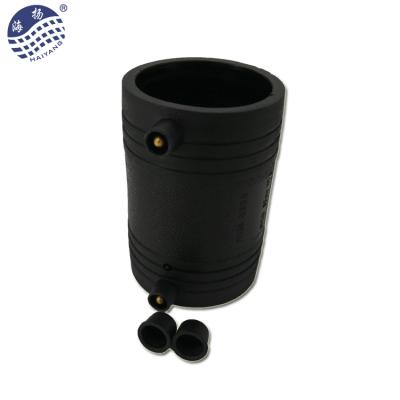 China HDPE Hdpe Pipe Mating Hdpe Pipe 50mm 110mm 160mm Electrofusion Coupler 20-800mm for sale