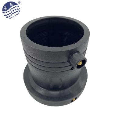 China HDPE Pipe Fittings Electrofusion Fittings pn16 Stub End Flange Adapter E-F 20-800mm for sale