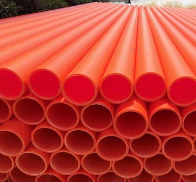 China Corrosion Resistant Plastic MPP Conduit Power Cable Pe HDPE Hdpe Bushing Pipe Sheath Sleeve Conduit Conduit Tube Pipe For Underground for sale