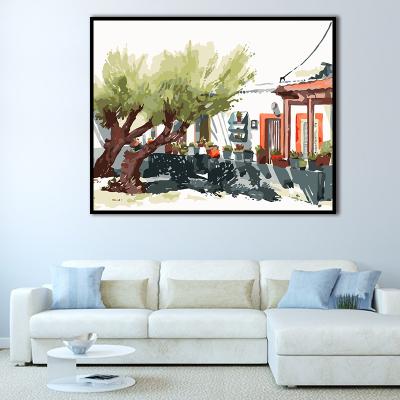 China CLASSIC Famous Artwork Oil Painting The Canvas Watercolor Wall Painting For Ware Decoration for sale