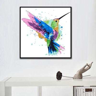 China Hot Sale CLASSIC Animal Digital Home Decoration DIY Landscape Bird Digital Oil Painting 40*50CM Oil Painting for sale