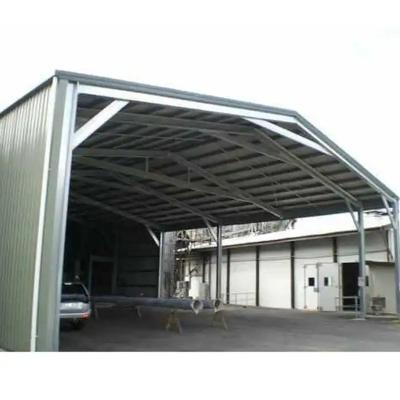 China Steel Workshop Custom Ware House Barn Galvanized Structural Hangar Workshop Prefab Warehouses Prefabricated Metal Steel Structure Building for sale