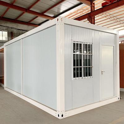 China Mid-Century Modern Perfect technology Strong safeguard Steel Modern Glass Container Houses Movable Steel Container for sale