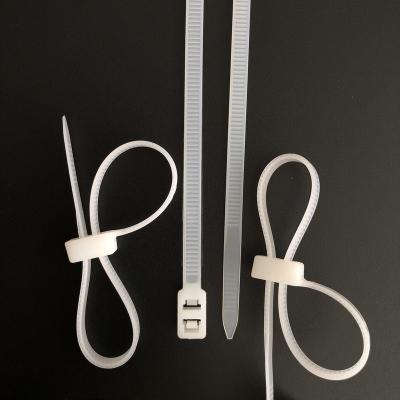 China High Quality Self Locking Double Lock Cable Tie Zip Ties Ties for sale