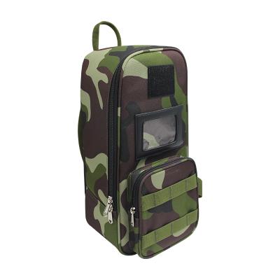 China Factory direct sale fabric waterproof inner nylon bugle backpack shockproof sponge sandwich bugle backpack for sale