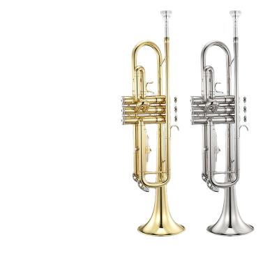 China Durable Best Selling Diameter 125MM Retro Trumpet Easy To Play Trumpet for sale