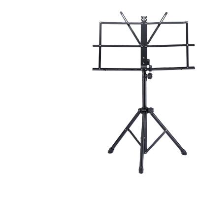 China Wholesale Durable Metal Construction Music Stand Round Tube Thickened Music Stand for sale