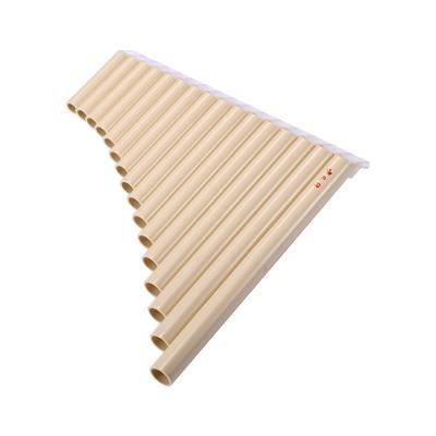 China Durable Best Selling 16 Pipe Main Chinese National Musical Instrument Panpipe Wind Instrument Pan Flute C Reed for sale