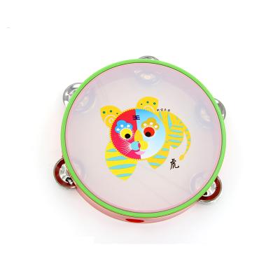 China 12 Zodiac Signs Kids New Product Plastic Hand Made Drum Percussion Musical Instruments For 18cm for sale