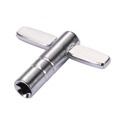 China Universal Assembly Tool For New Style Drum Kit Accessories Silver White Drum Accessories Professional Non-Slip Cover Drum Wrench for sale