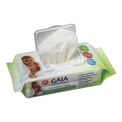 China eco-friendly & 100% Non Allergy Natural Fabric Organic Bamboo Baby Wipes / Bamboo Wet Cloth for sale