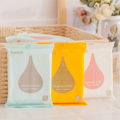 China Customized Feminine Wipes Alcohol Free, Personal Cloth Cleaning Wipes For Women, All-Natural For Your Intimate Area for sale