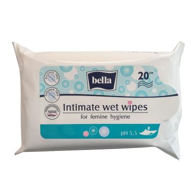 China eco-friendly & Non Allergy China Manufacturer OEM ODM Feminine Wet Wipes Intimate Wipes for sale