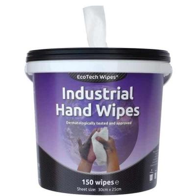 China eco-friendly & 800wipes Non-Allergy Big Roll Wet Industrial Plastic Bucket OEM Industrial Wipes for sale