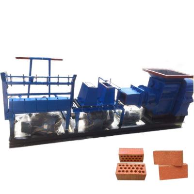 China Construction worksÂ   Small Semi Automatic Vacuum Mud Brick Maker Dirty Clay Fire Red Brick Making Extruder Machine Price for sale