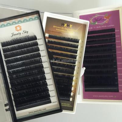 China Hot selling synthetic hair beauty channel eyelash extensions, we looking for distributors, Korea individual rocket eyelash and lash extension for sale