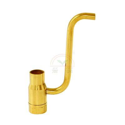 China Brass Fountain Nozzle Wide Metal Bubble Nozzle With Tube for sale