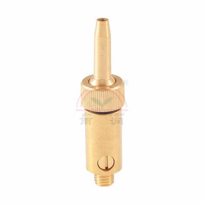 China Small Fountain Traditional Brass Spout M10 Water Curtain Jet Nozzle Head for sale