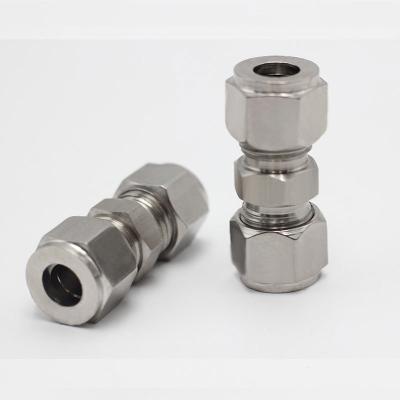 China Factory YURUN 7071 Compression Fittings Cleaning Tube With Stainless Steel 12mm Pipe Cutting Ferrule Union for sale