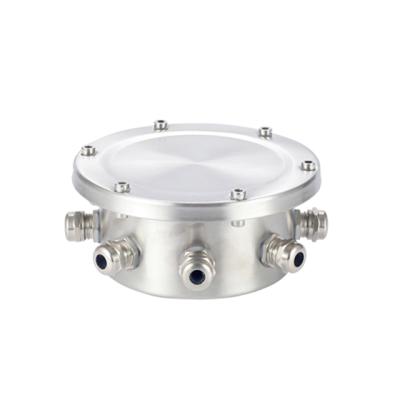 China Factory Price Underwater Cable Adapter Stainless Steel Junction Box Round for sale