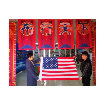 China Manufacturers Direct Selling Waterproof Eco-friendly Customizable Different Pattern Countries National American Flag for sale